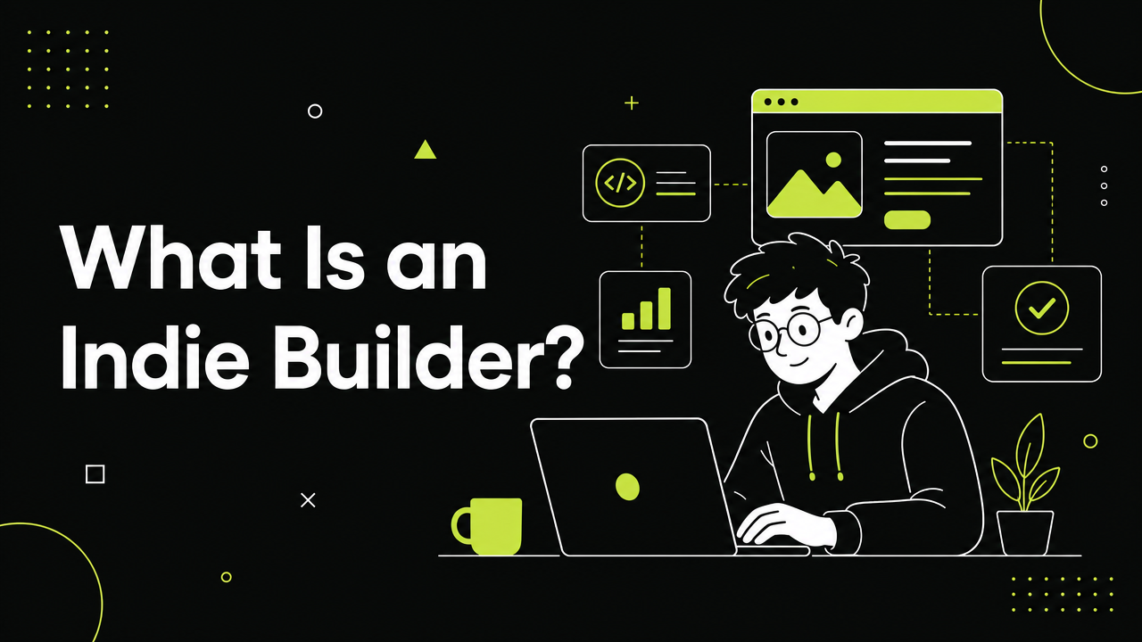 What Is an Indie Builder?