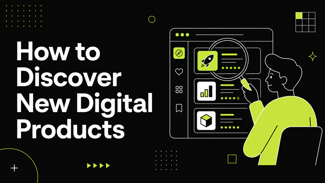 How to Discover New Digital Products