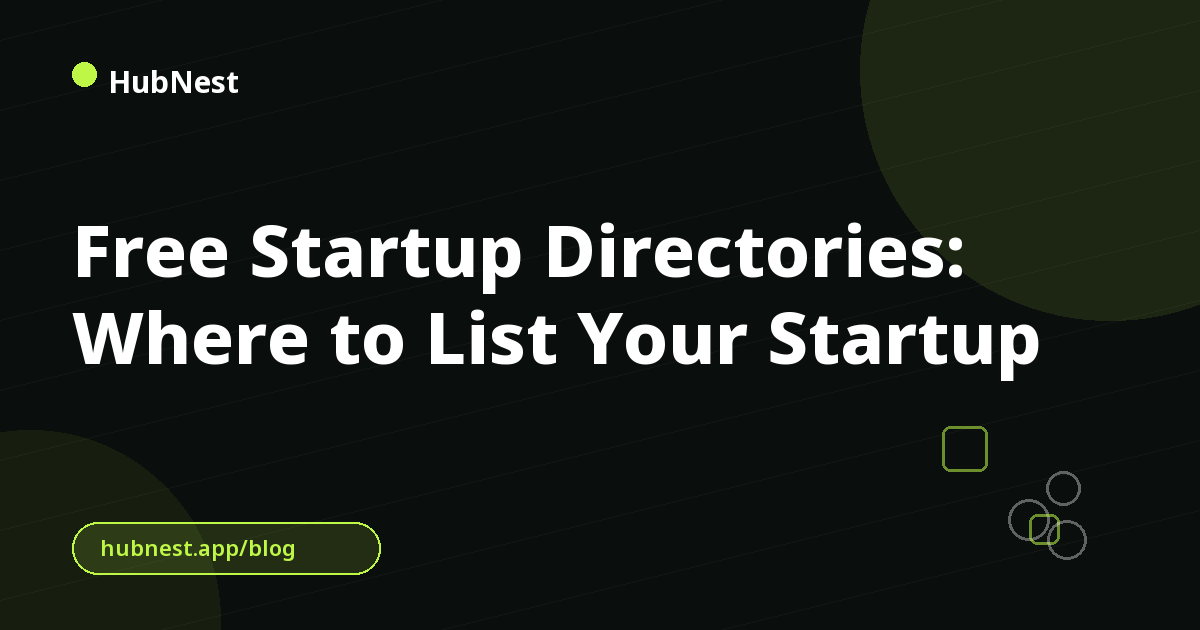 Free Startup Directories: Where to List Your Startup