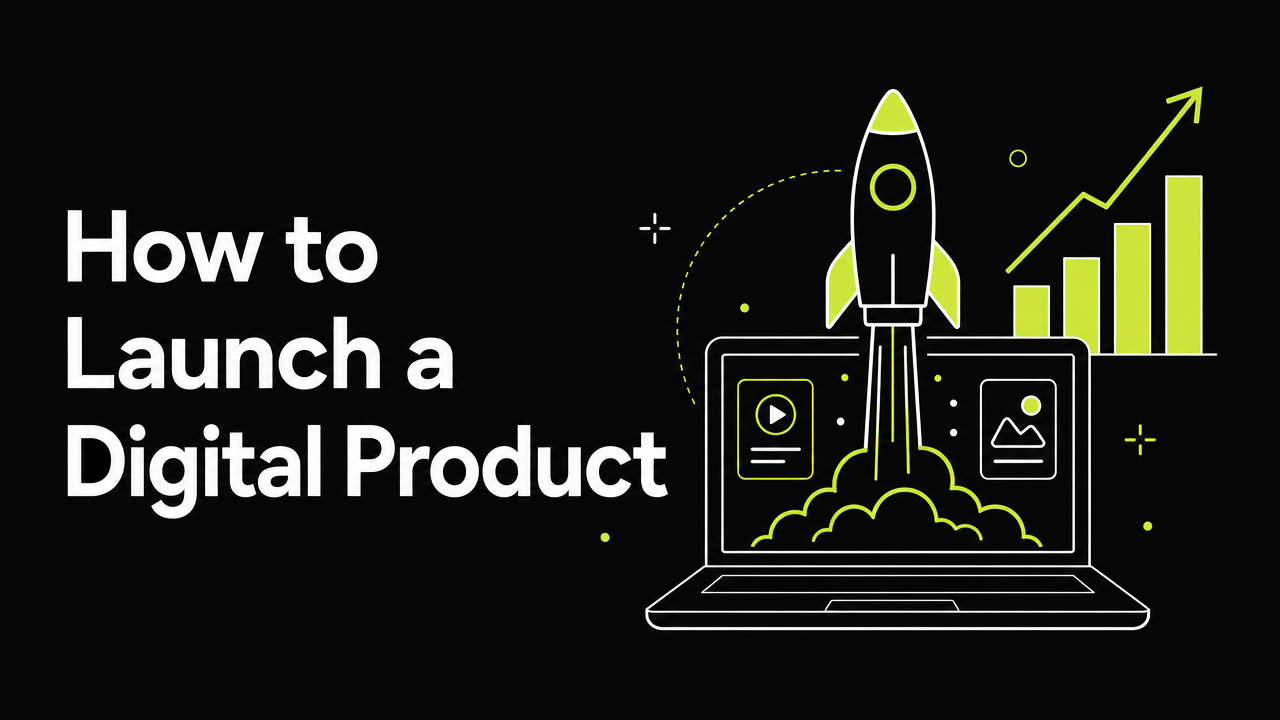 How to Launch a Digital Product: A Complete Beginner's Guide